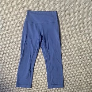 purple/blue size 4 lululemon leggings 25’